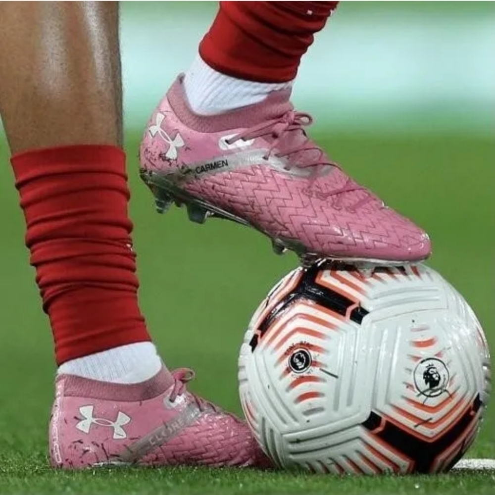 New Under Armour Clone Magnetico Pro FG Soccer Cleats Sz 12.5 Pink 3022629-602